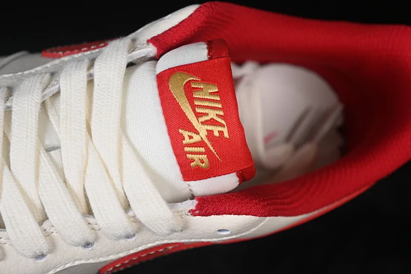All categories Nk Air Force 1 Air Force series Nk Air Force 1 Low Air Force low-top Nike Air Force 1'07 Low Year of the Horse limited edition Auspicious rice red hook Air Force 1 low-top casual sneakers MZ9588-820
